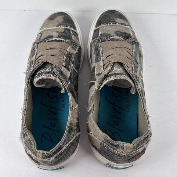 Blowfish Malibu Marley Camouflage Sneaker Slip-On Shoes Women's size 8.5 M - Picture 5 of 8